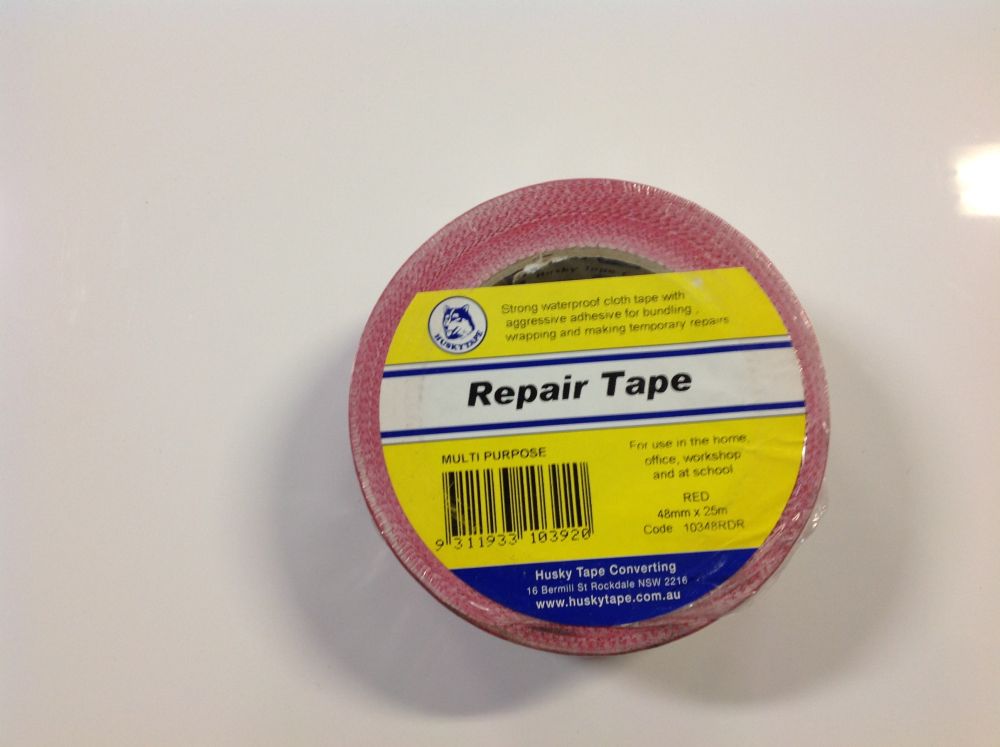 Cloth Tape Red 48mm x 25mtr
