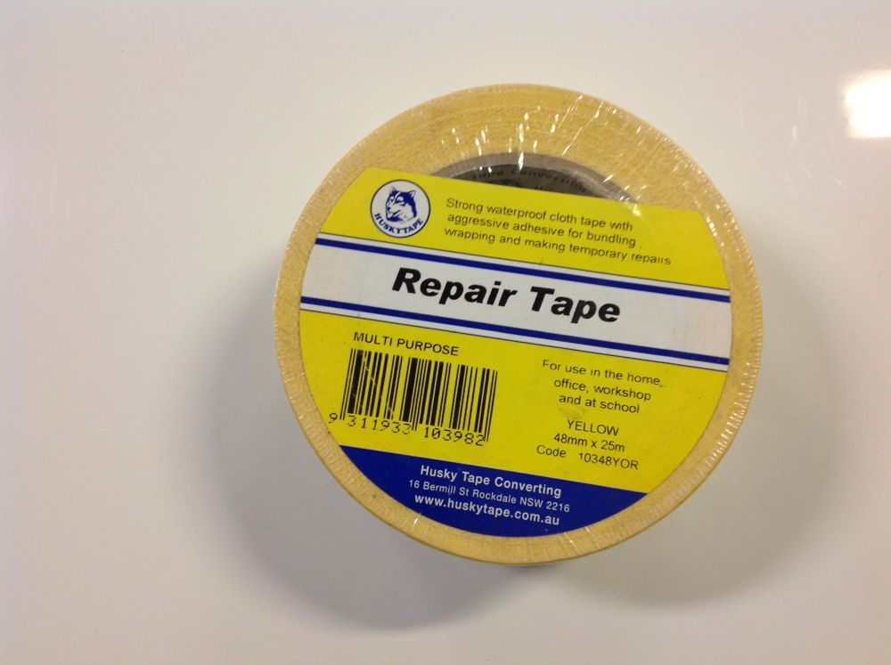 Cloth Tape Yellow 48mm x 25mtr