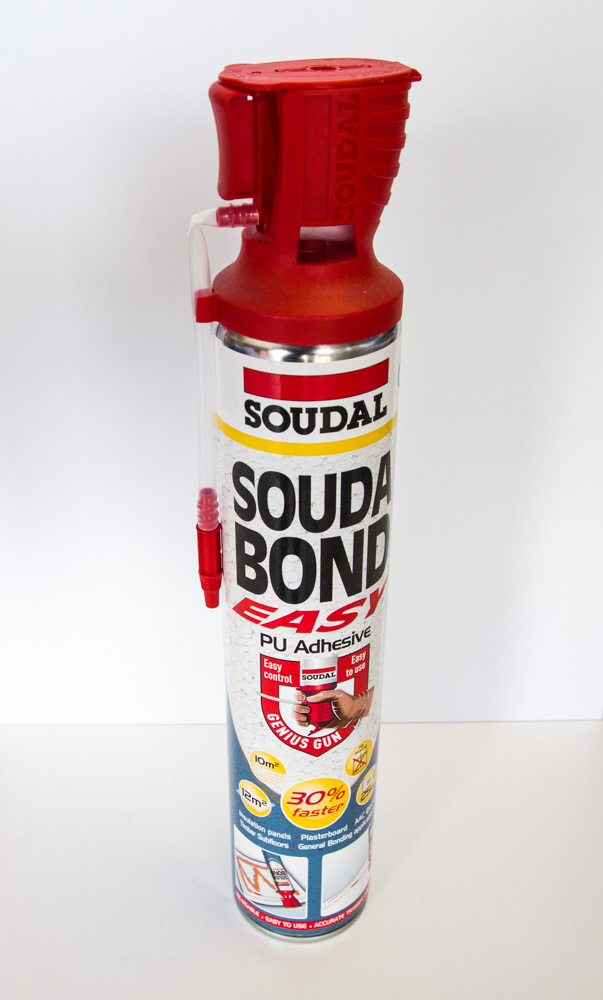 Soudal Soudabond 750ml Easy Polyurethane Adhesive with Genius Gu