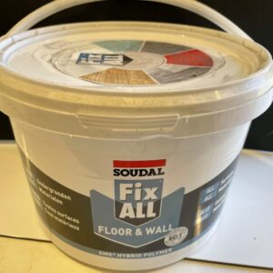 Soudis Fix-All Floor & Wall Hybrid Polymer Adhesive - 4KG Tub