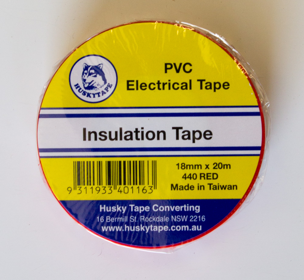 Tape Red Insulation 18mm x 20m