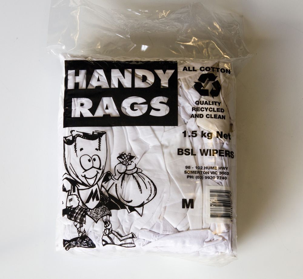Rags White Cloth 1KG Bag