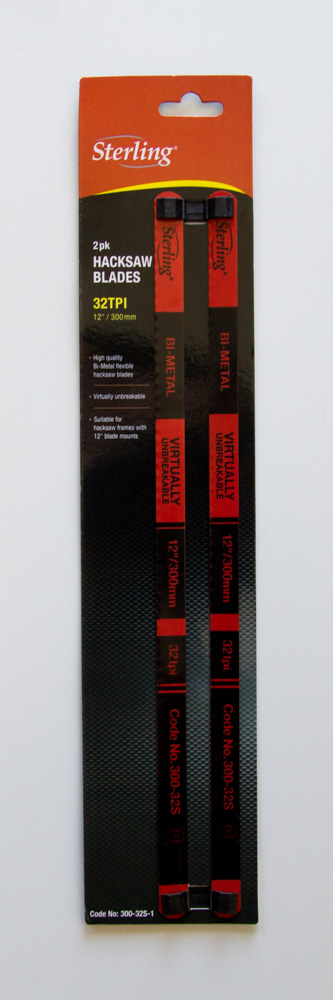 Hacksaw Blades 32 Teeth Point Two-pack