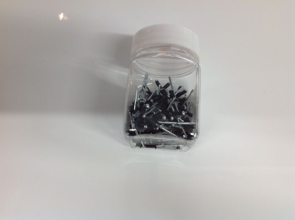 RIVET 4-4 Alum/Steel White 3.2mm x 10.2mm BOX 1000