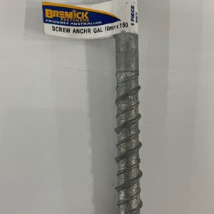 Masonry Screw Anchor 10mm x 150mm Galvanised