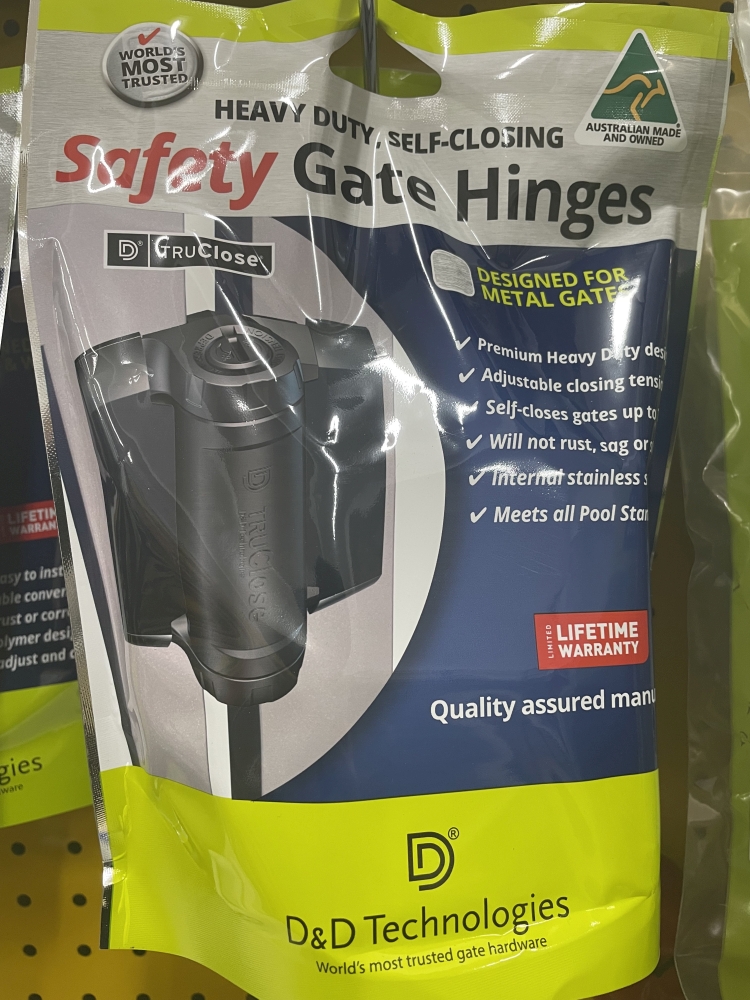 D&D Tru Close Heavy Duty Gate Hinge Large