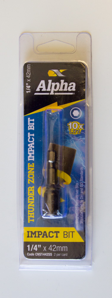 Alpha Nutsetter 1/4 inch x 42mm