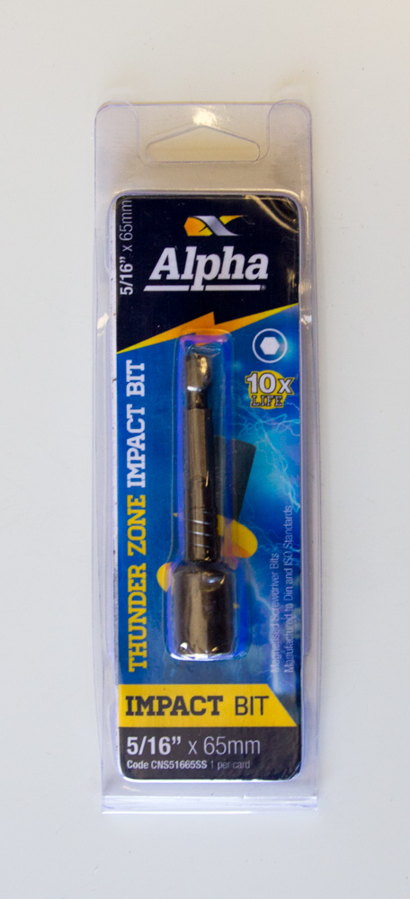 Alpha Nutsetter 5/16 Inch x 65mm