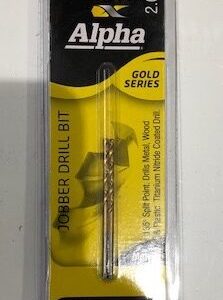 Alpha Drill Bit 2mm Metal 2 Pack Gold Series