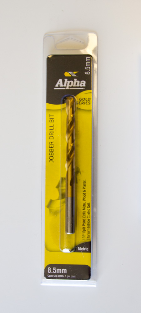 Alpha Drill Bit 8.5mm Metal Gold Series