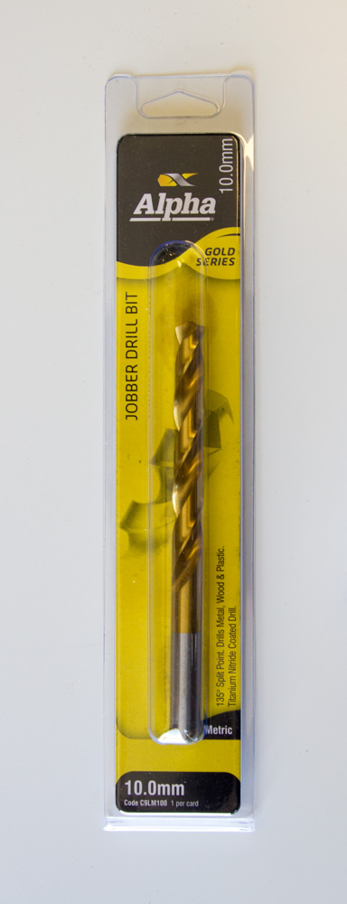 Alpha Drill Bit 10mm Metal Gold Series