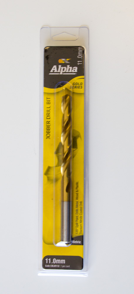 Alpha Drill Bit 11mm Metal Gold Series