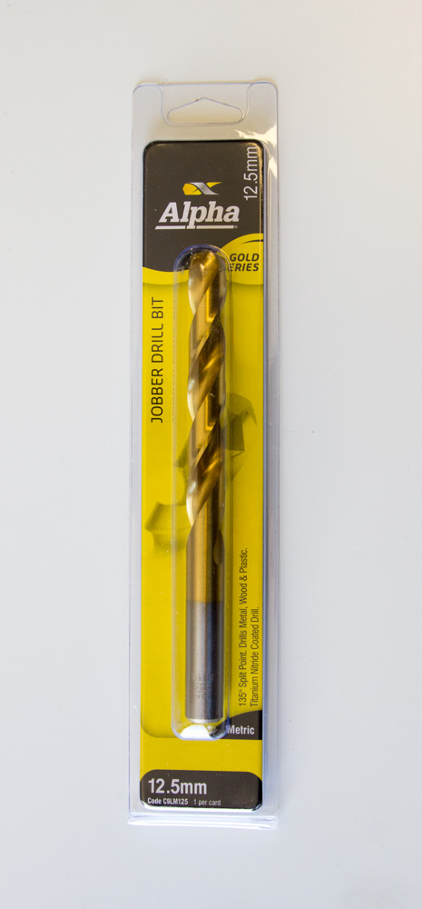 Alpha Drill Bit 12.5mm Metal Gold Series