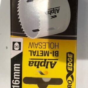 Alpha Holesaw Metal 16mm