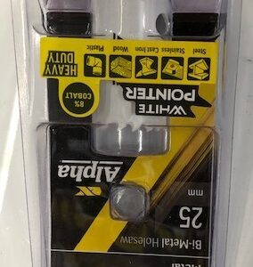 Alpha Holesaw Metal 25mm