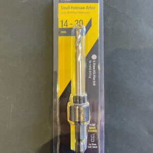 Alpha Holesaw Metal Small Arbor 14mm-30