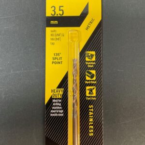 Alpha Drill Bit Colbalt 3.5mm Hard Metal