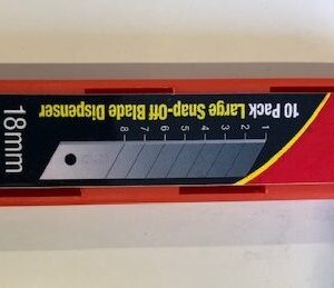 Knife Blade 18mm Snap Off - 10 Pack