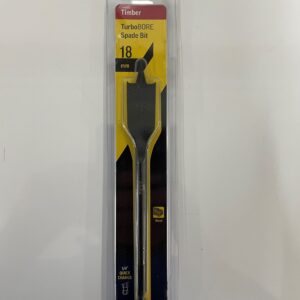 Alpha Turbobore Spade Bit 18mm