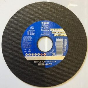 DISC CUT OFF 125 X 1 X 16MM STAINLESS STEEL