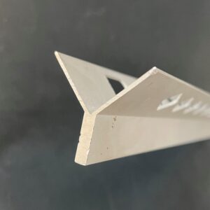 Y Angle For 10mm Tiles 3mtrs Matt Silver