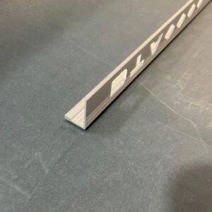 Tile Angle 12mm x 3Mtr Matt Silver