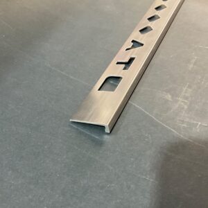 4mm Tile Angle 3Mtrs - Brush Finish