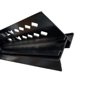BALCONY TRIM 10MM x 3MTR WEEPHOLE BLACK