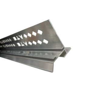 BALCONY TRIM 10MM x 3MTR WEEPHOLE MILL FINISH