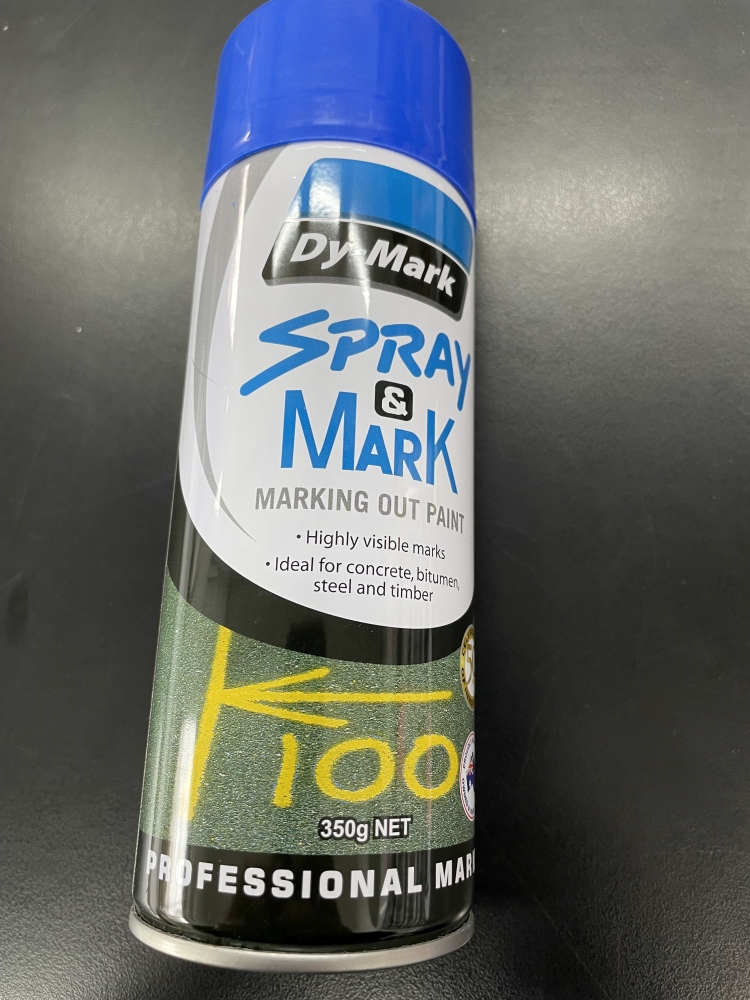 Dy-Mark Spray & Mark 350g Spray Can - Blue