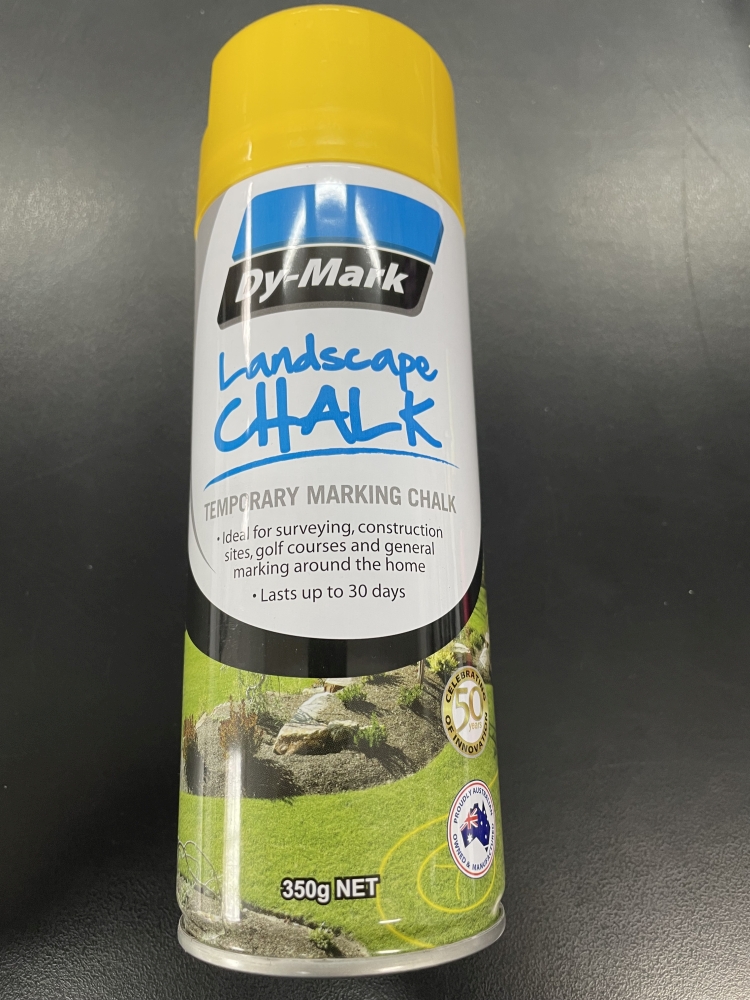 Dy-Mark Landscape Chalk 350g Can - Yellow