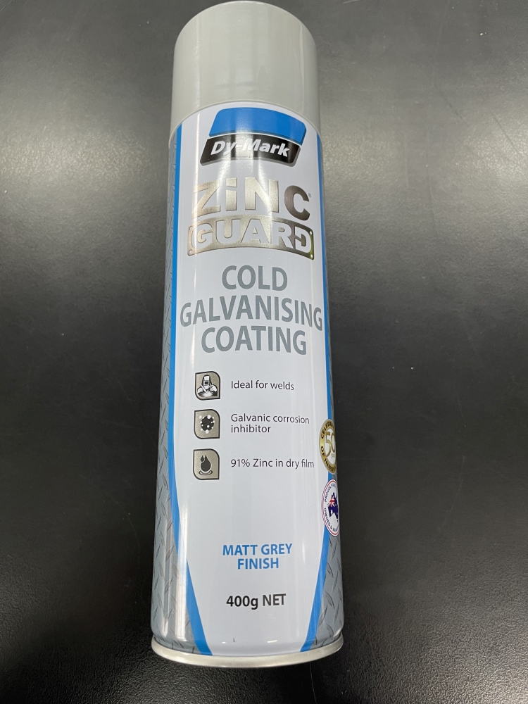 Dy-Mark ZINC GUARD Cold Galvanising Coating - Matt Grey