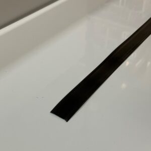 Skirting Insert Black Tape 150Mtrs