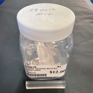 Plastic Setting Blocks 1 X 6.4 X 50MM PK 20