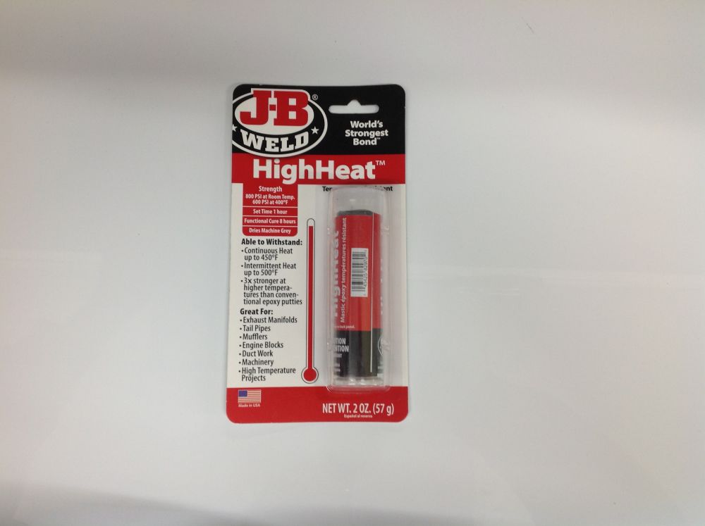 JB High Heat Exopy Putty Stick