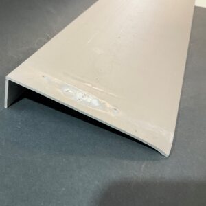 Angle 100mm x 25mm x 1.8mm x 6.5mtrs Clear Anodised 15um