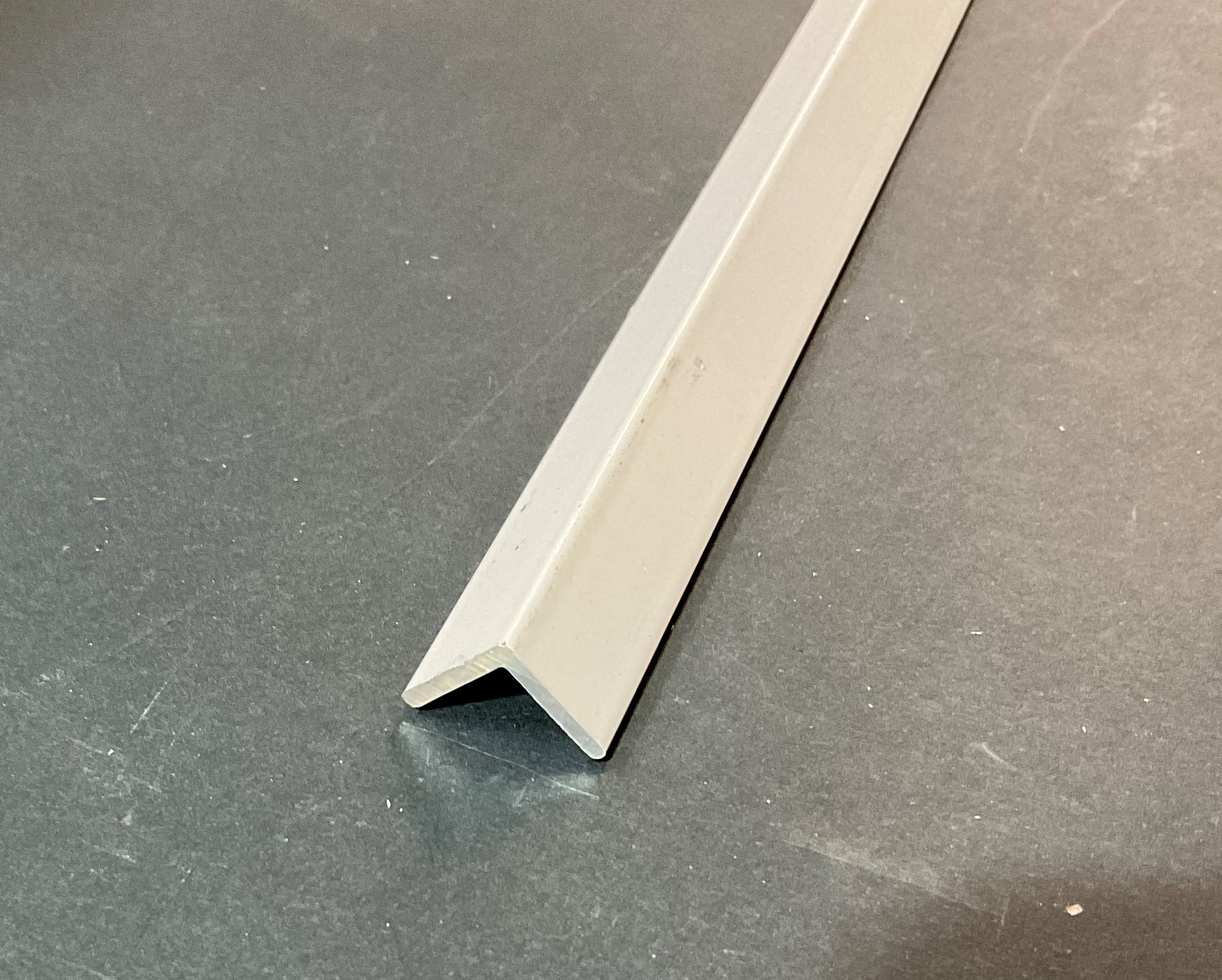 Angle 12mm x 12mm x 1.6mm x 6.5Mtrs - APO Grey