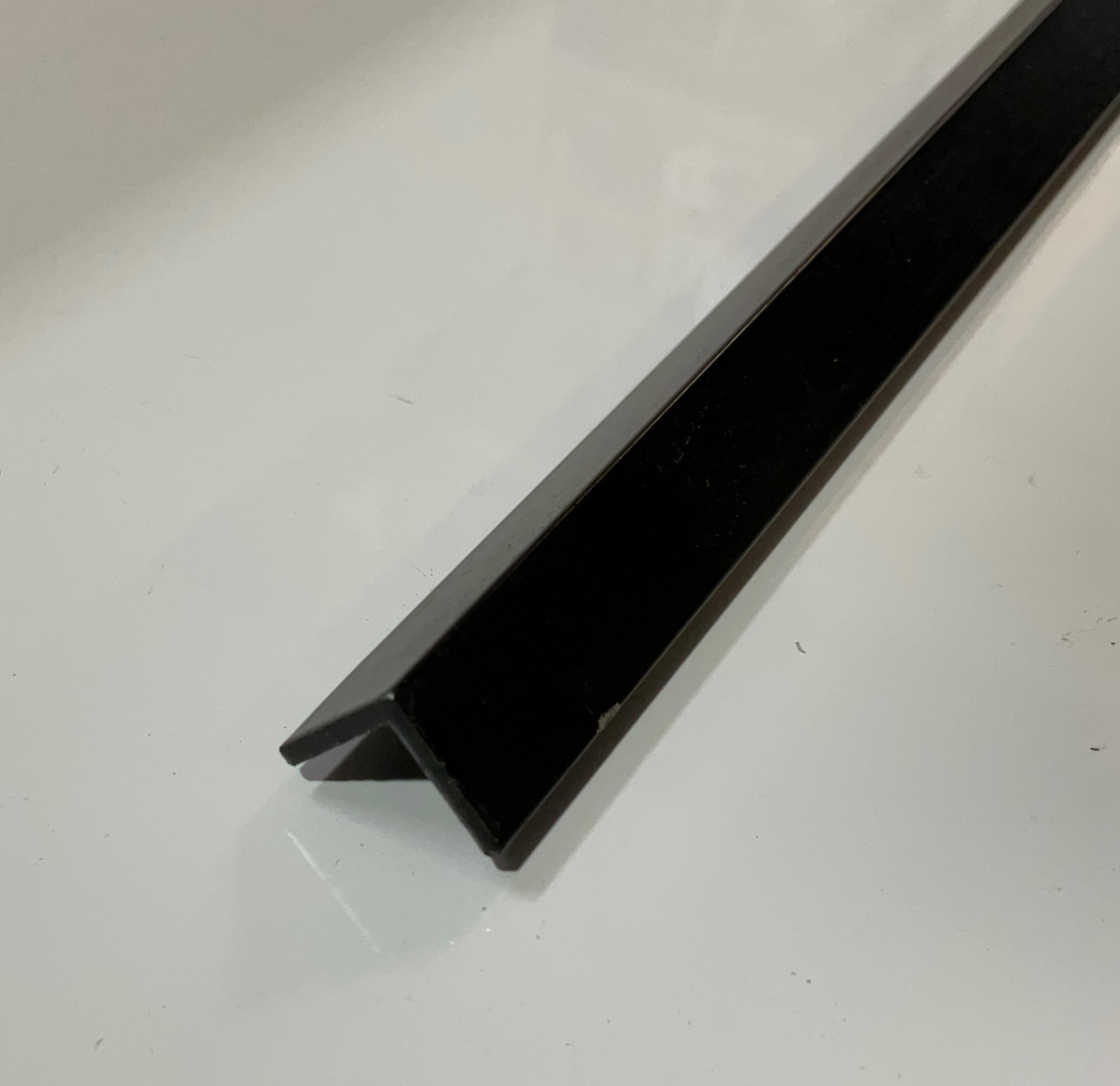 Angle 12mm x 12mm x 1.6mm x 6.5Mtrs Matt Black