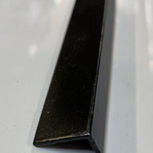 Angle 20mm x 12mm x 1.6mm x 6.5Mtrs Matt Black