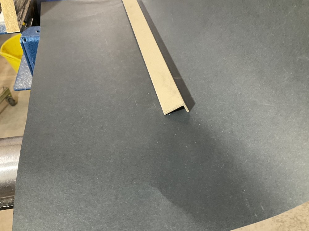 Angle 20mm x 12mm x 1.6mm x 6.5Mtrs - Stone Beige Matt