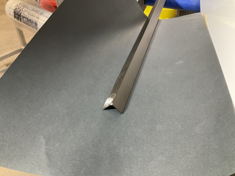 Angle 12mm x 12mm x 1.6mm x 6.5Mtrs Bronze Anodised