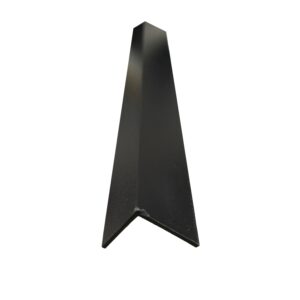Angle 25mm x 20mm x 1.6mm x 6.5Mtrs Black Textura