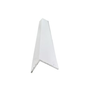 Angle 25mm x 20mm x 1.6mm x 6.5Mtr White Textura
