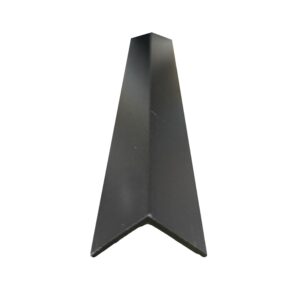 ANGLE 25X25X1.6X6.5M BLACK TEXTURA