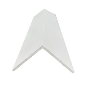 ANGLE 60X60X3.0X6.5M WHITE TEXTURA