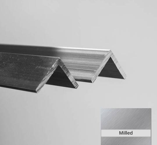 Angle 100mm x 50mm x 4mm x 6.5mtr Milled