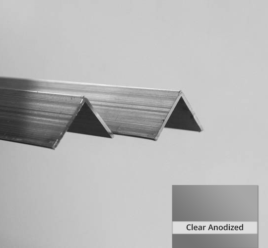 Angle 70mm x 40mm x 1.5mm x 6.5mtr Clear Anodised 15UM