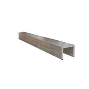 Channel 16mm x 12mm x 1.6mm x 6.5mtr Milled