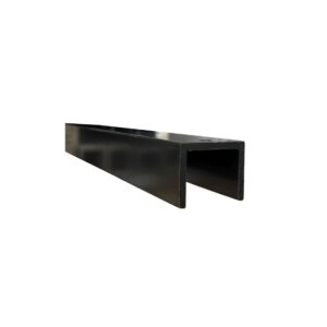 CHANNEL 32 X 25 X 3.0X6.5 BLACK