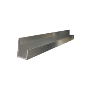 Offset Channel 16 x 25 x 12 x 1.6mm Mill Finish 6.5Mtrs